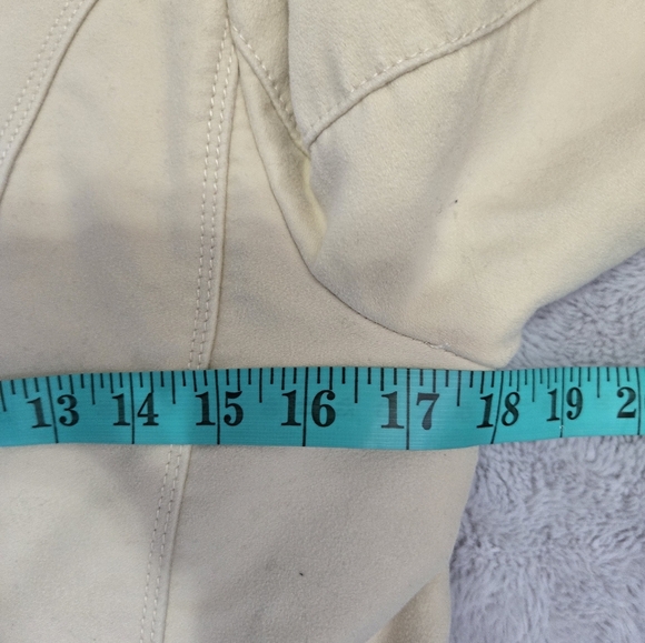 RALPH LAUREN RUGBY Cream Cotton Blazer Jacket. Size 8 - Picture 11 of 12